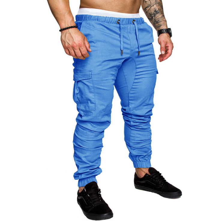 Thumbnail: Cotton Blend Casual Pants
