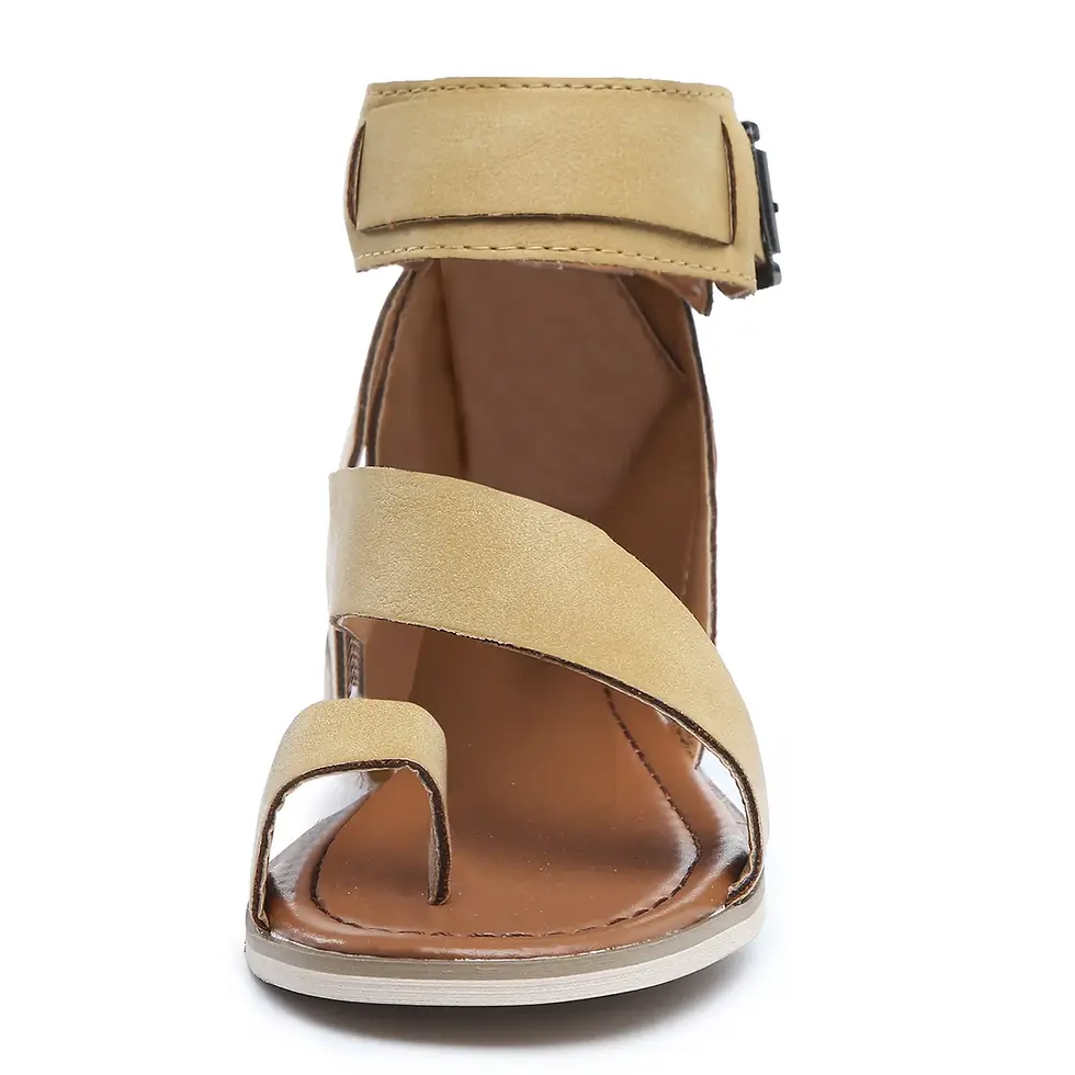 Thumbnail: The Latium Leisure – Flat Roman Women’s Sandals