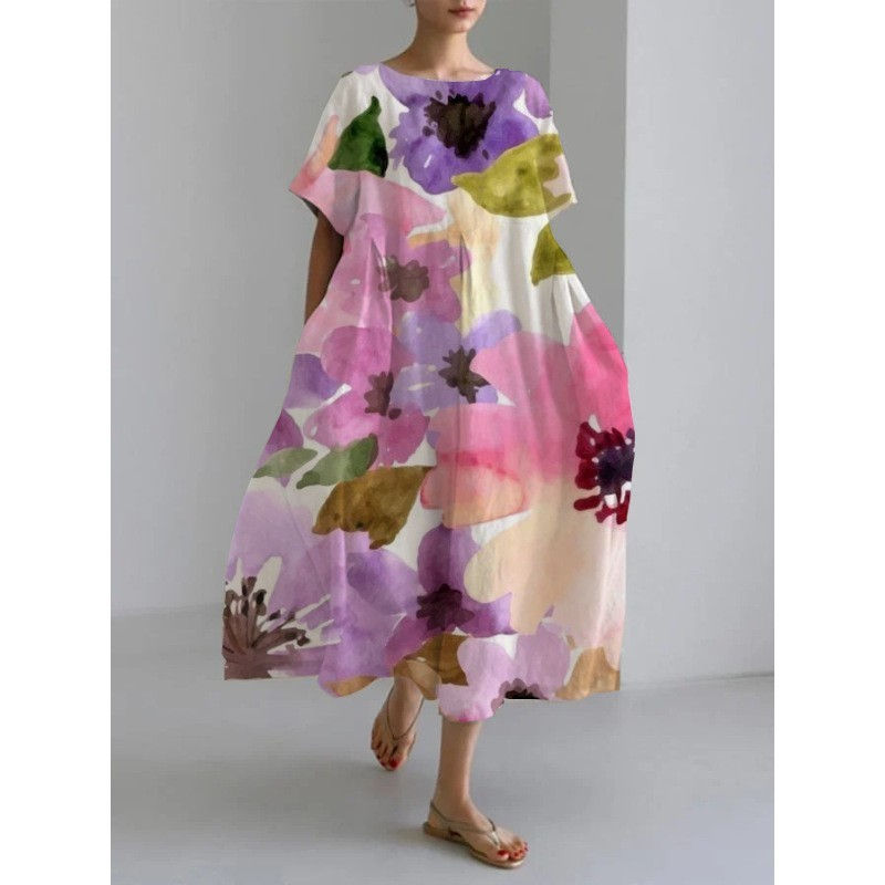 Thumbnail: Geometric Oversize Summer Dress