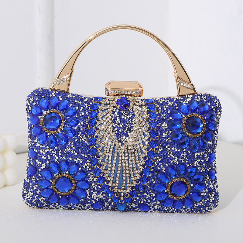 Thumbnail: DiamondGlow – Metallic-Finish Handheld Bag