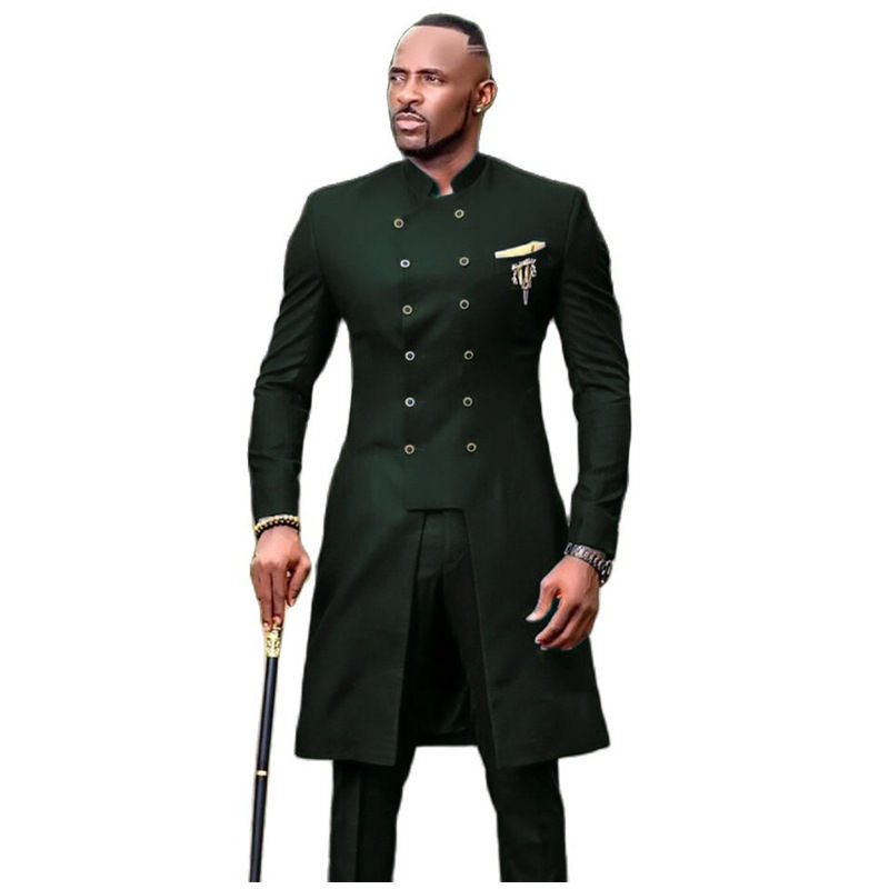 Thumbnail: The Savannah Sovereign – African Wedding Slim Tuxedo