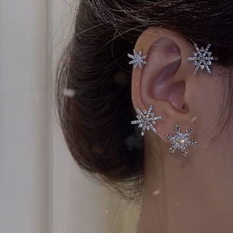 Thumbnail: Butterfly Clip Stud Earrings