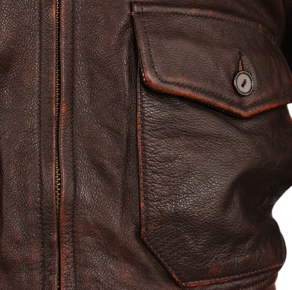 Thumbnail: The Aviator Imperial – Aviator Vintage Men's Leather Jacket