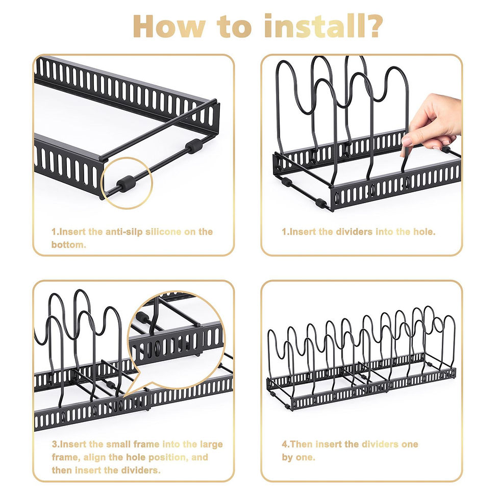 Thumbnail: L’Organisateur Extensible – Professional Iron-Alloy Culinary Rack