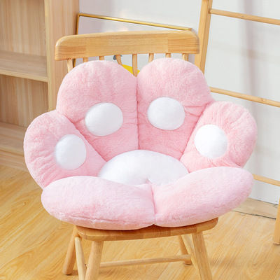 Thumbnail: Paw Shape Plush Floor Mat