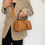 Thumbnail: UrbanChic Synthetic Leather Shoulder Bag