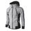 Thumbnail: Men's High-Necked Hooded Jacket