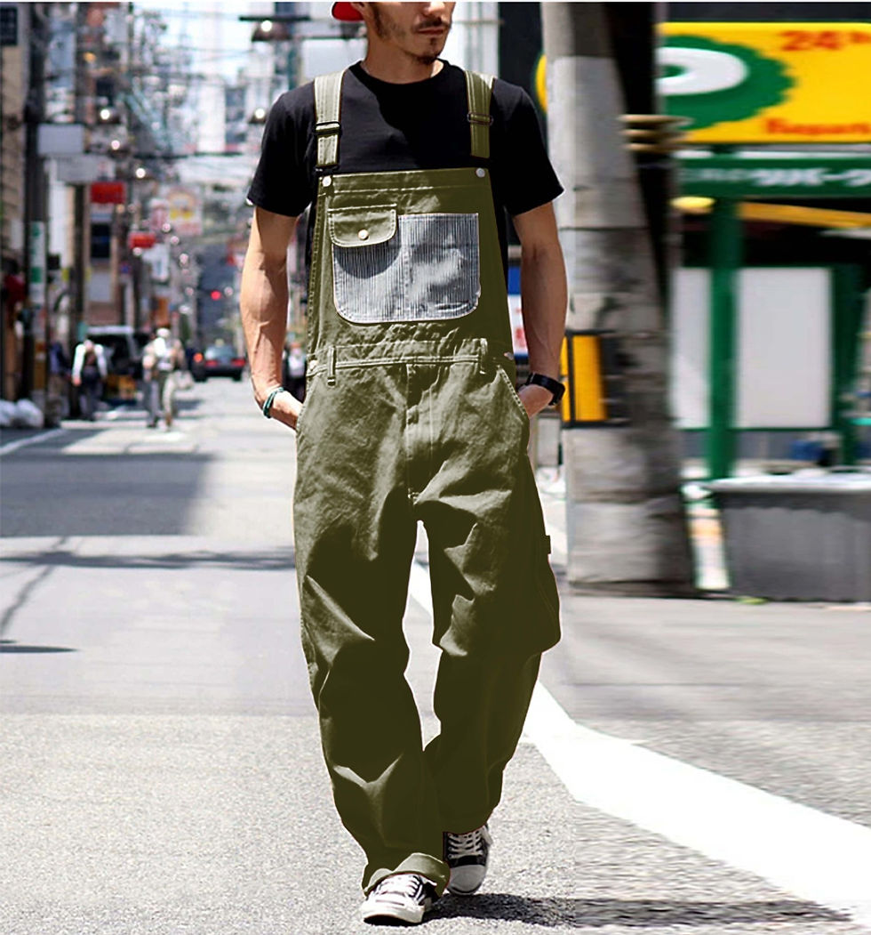Thumbnail: Patch Multi-Pocket Overalls