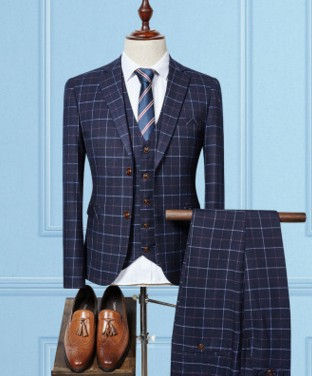 Thumbnail: L’Exécutif Suprême – Italian Blend 3-Pc Business Suit