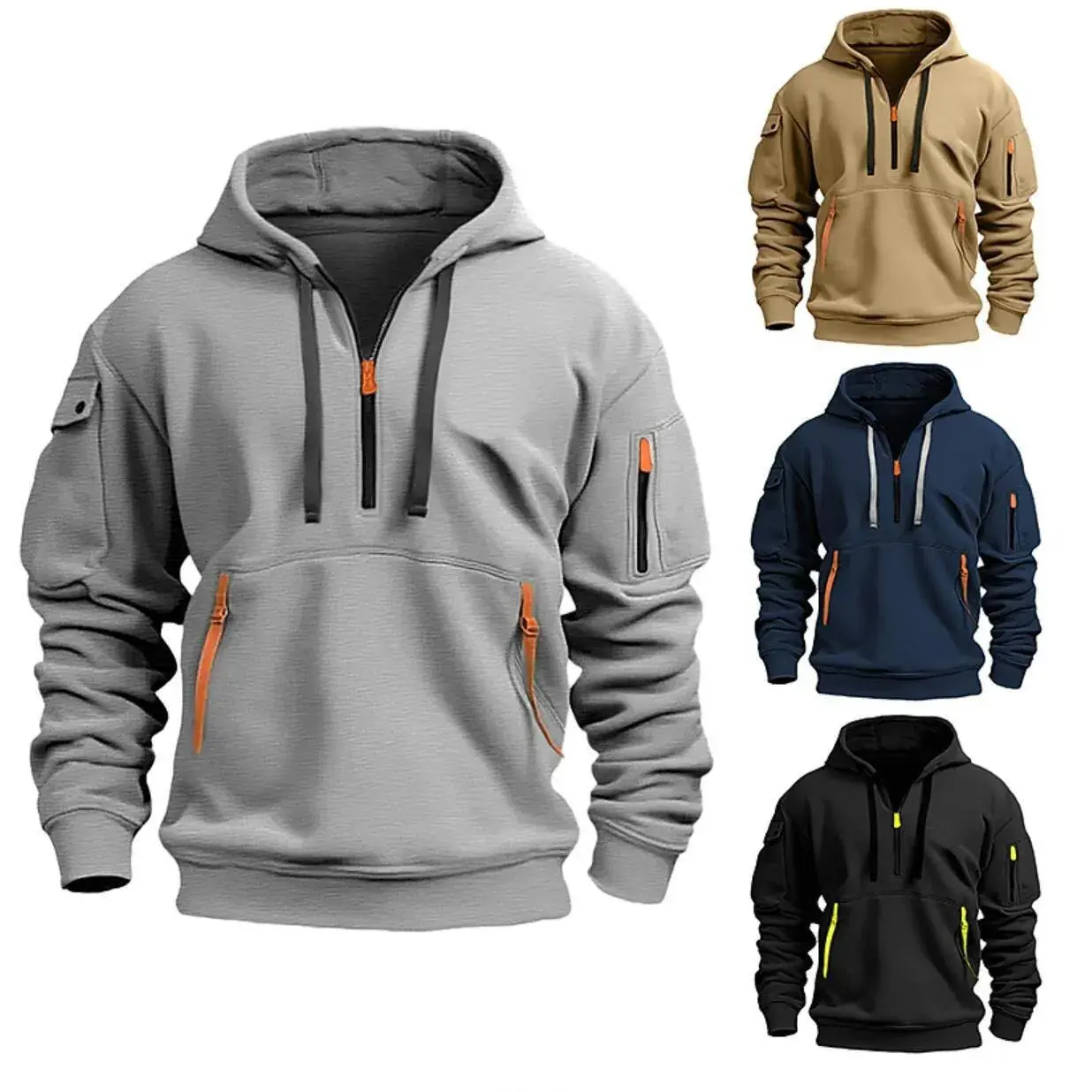 Winter Furry Men’s Hoodies