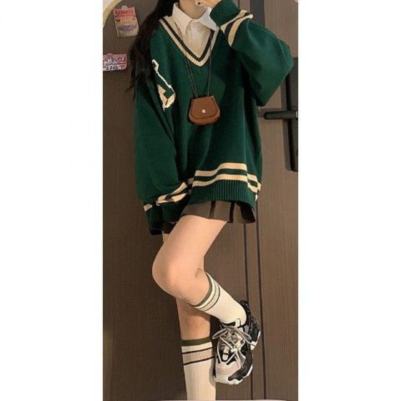 Thumbnail: Long Sleeve Casual Sweater