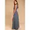 Thumbnail: Ethereal Deep-V Chiffon Maxi