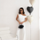 Thumbnail: Élégance Française Draped Strap Jumpsuit