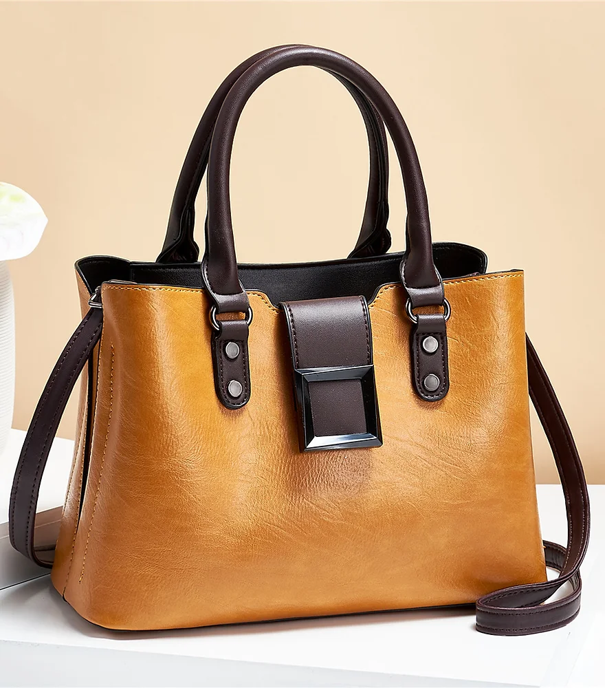 Lychee Luxe Shoulder Elegance Handbag - Stylish Shoulder Bag with Luxe Lychee Texture, Perfect for Adding Elegance to Your Outfits