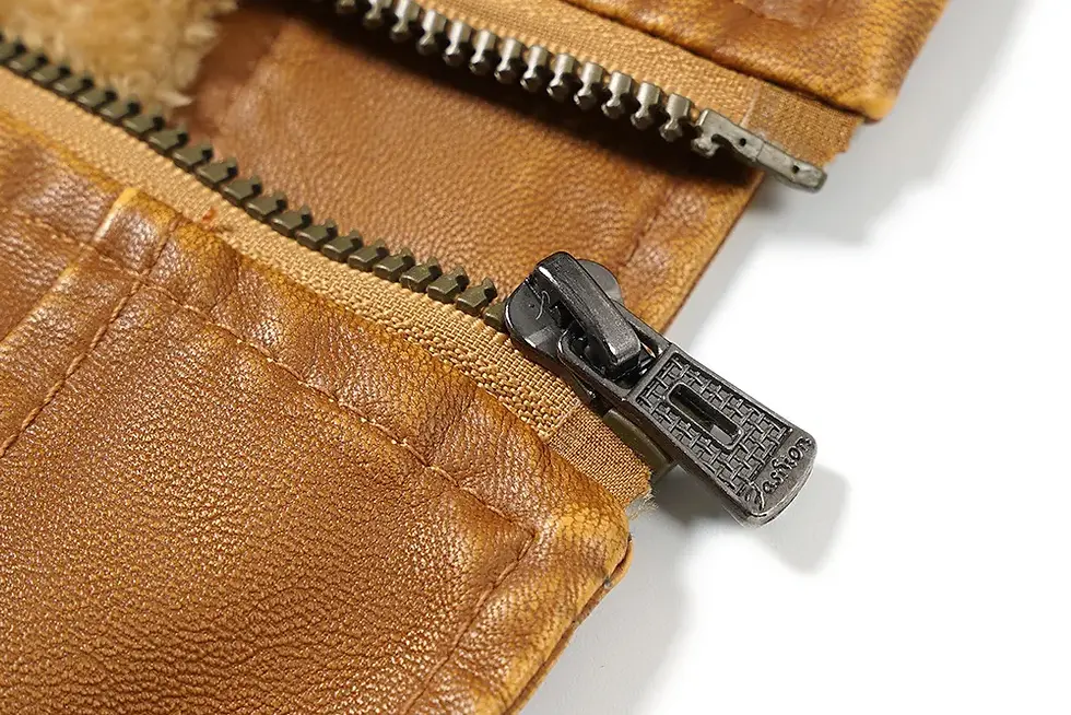 Thumbnail: The Winter Sovereign – Hooded PU Leather Winter Fleece Padded Coat