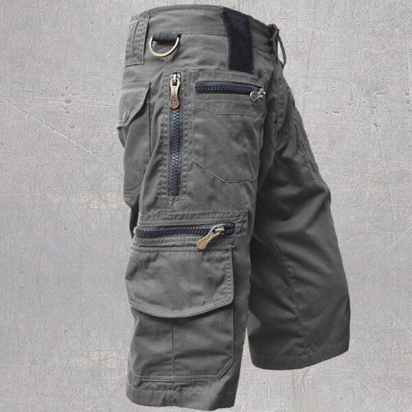 Thumbnail: Cotton Military Cargo Shorts