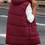 Thumbnail: Aura Pink Dual-Style Reversible Hooded Gilet