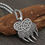 Thumbnail: Asgard Crafted Stainless Steel Bear Paw Pendant Chain