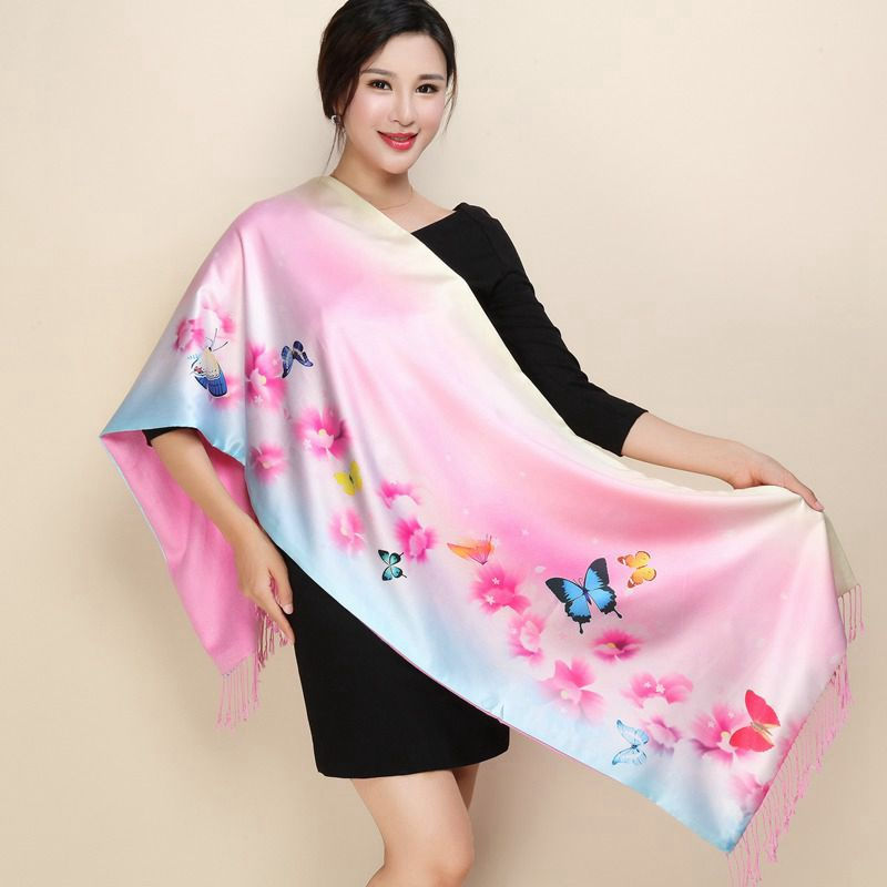 Thumbnail: Silk Botanical Scarf