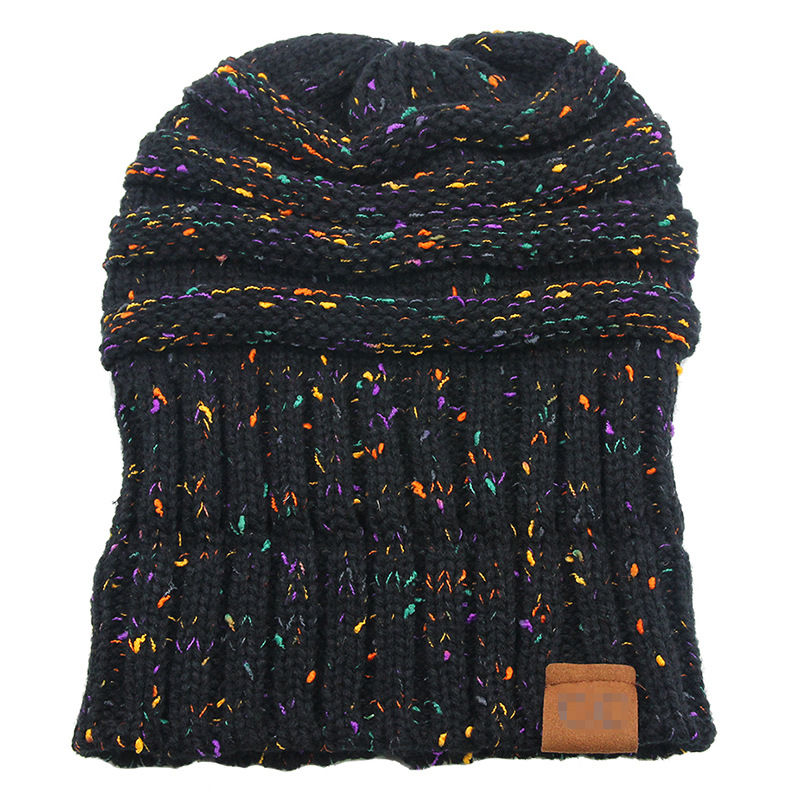 Thumbnail: Retro Vintage Labeled Knitted Beanie