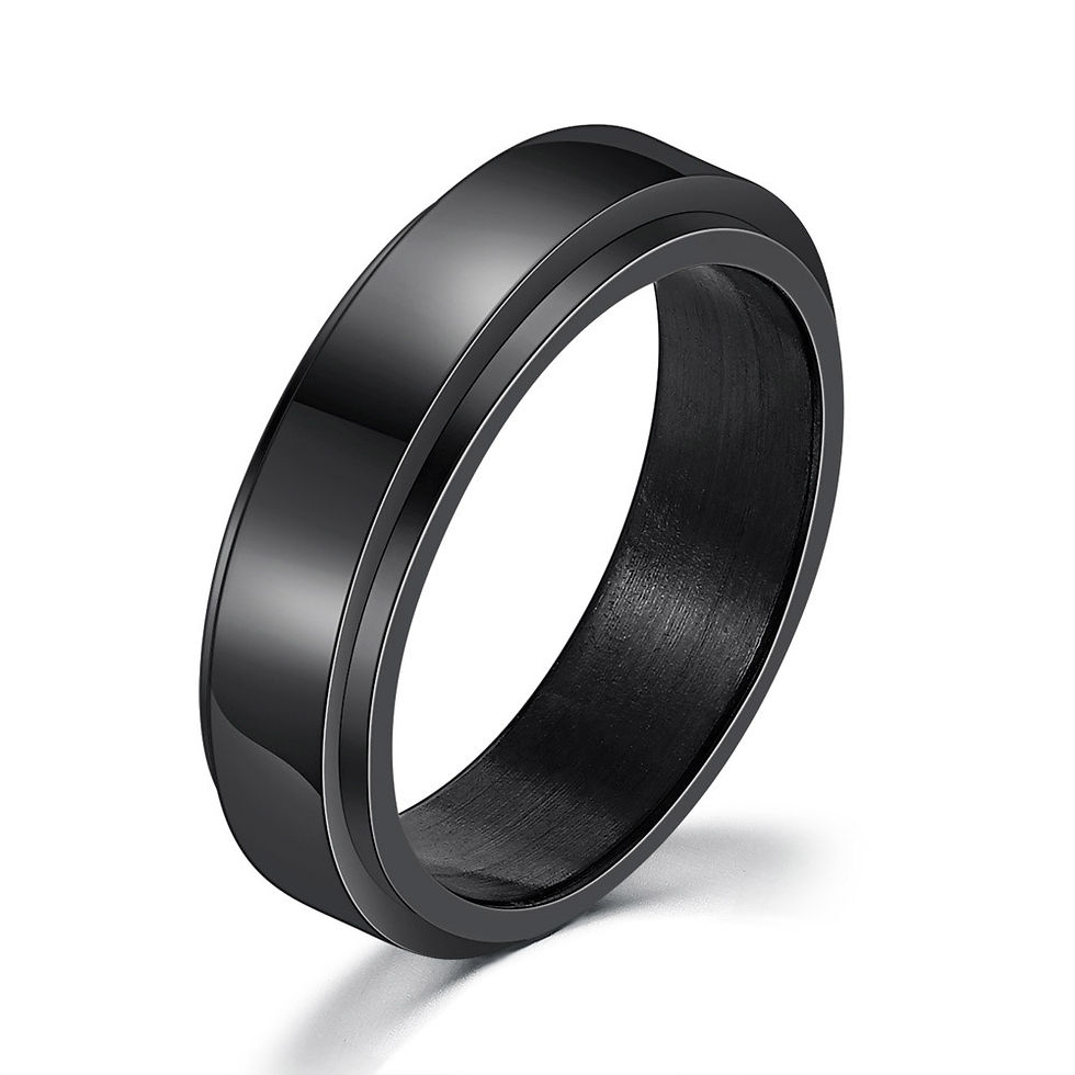 Thumbnail: Titanium Steel Ring