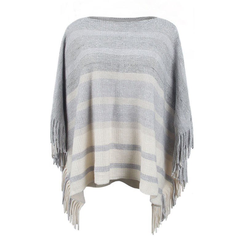 Thumbnail: Cross Border Off-Neck Tassel Shawl