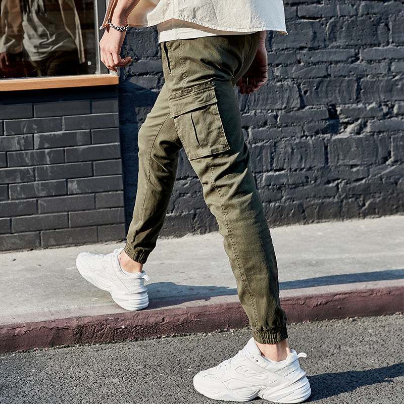 Thumbnail: Military Slim Fit Jogger Pants
