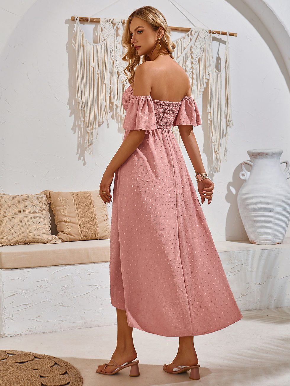 Thumbnail: La Bohémienne – The Boho Midi Dress