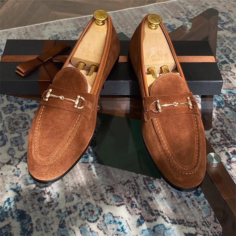 Classic Soft Suede Shoe - Step out in style with these timeless suede shoes, crafted for both comfort and fashion-forward elegance.