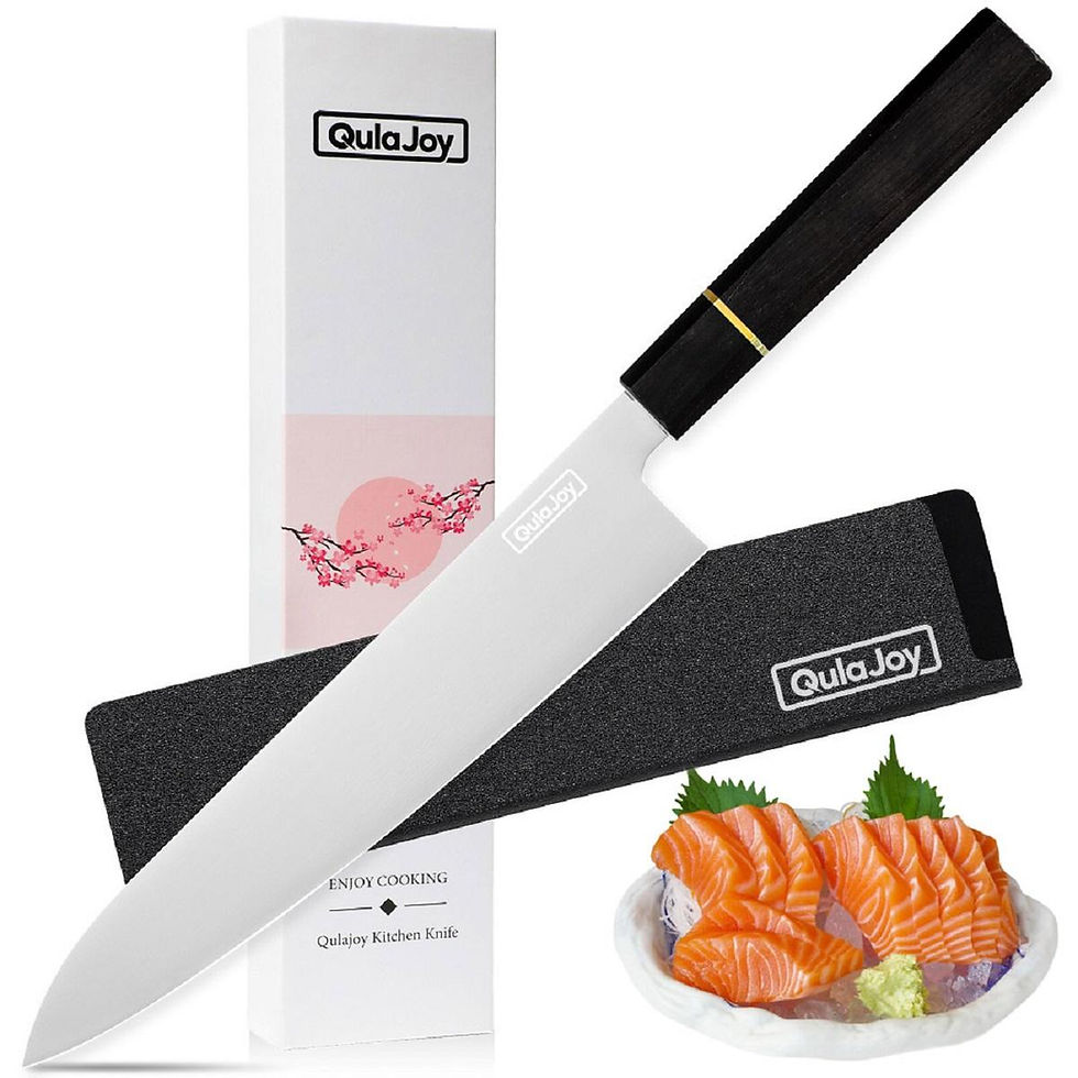 Thumbnail: Qulajoy 9-Inch VG-10 Gyuto Chef Knife