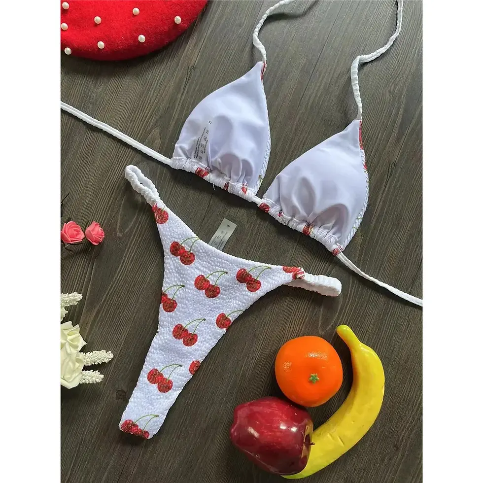 Thumbnail: The Ocean Breeze Printed Beach Bikini