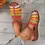 Thumbnail: Boho Vintage Hippie Mexican Huaraches