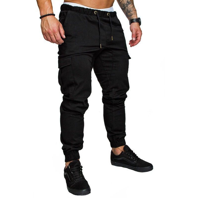 Thumbnail: Cotton Blend Casual Pants