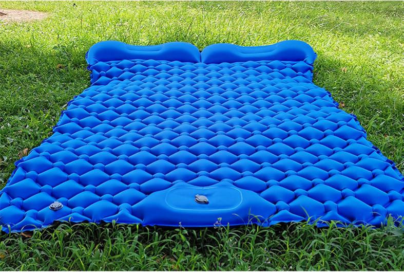 Thumbnail: Self-Inflating Camping Mat with Built-In Pillow & Pump