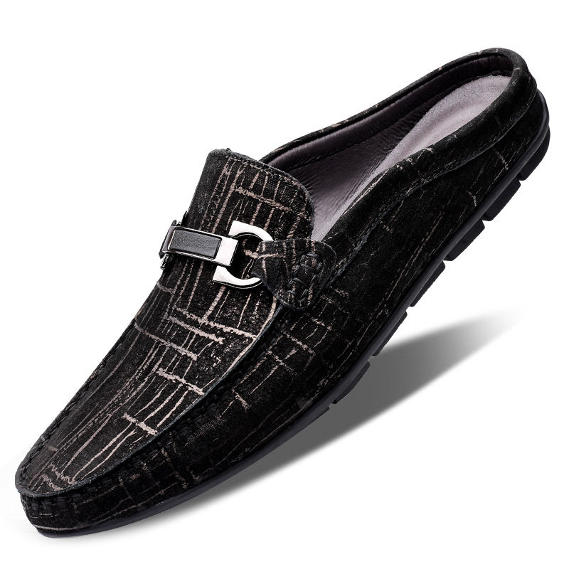Thumbnail: Heritage Nomad – Handcrafted Artisan Bovine Home Loafers