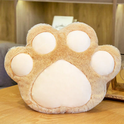 Thumbnail: Paw Shape Plush Floor Mat