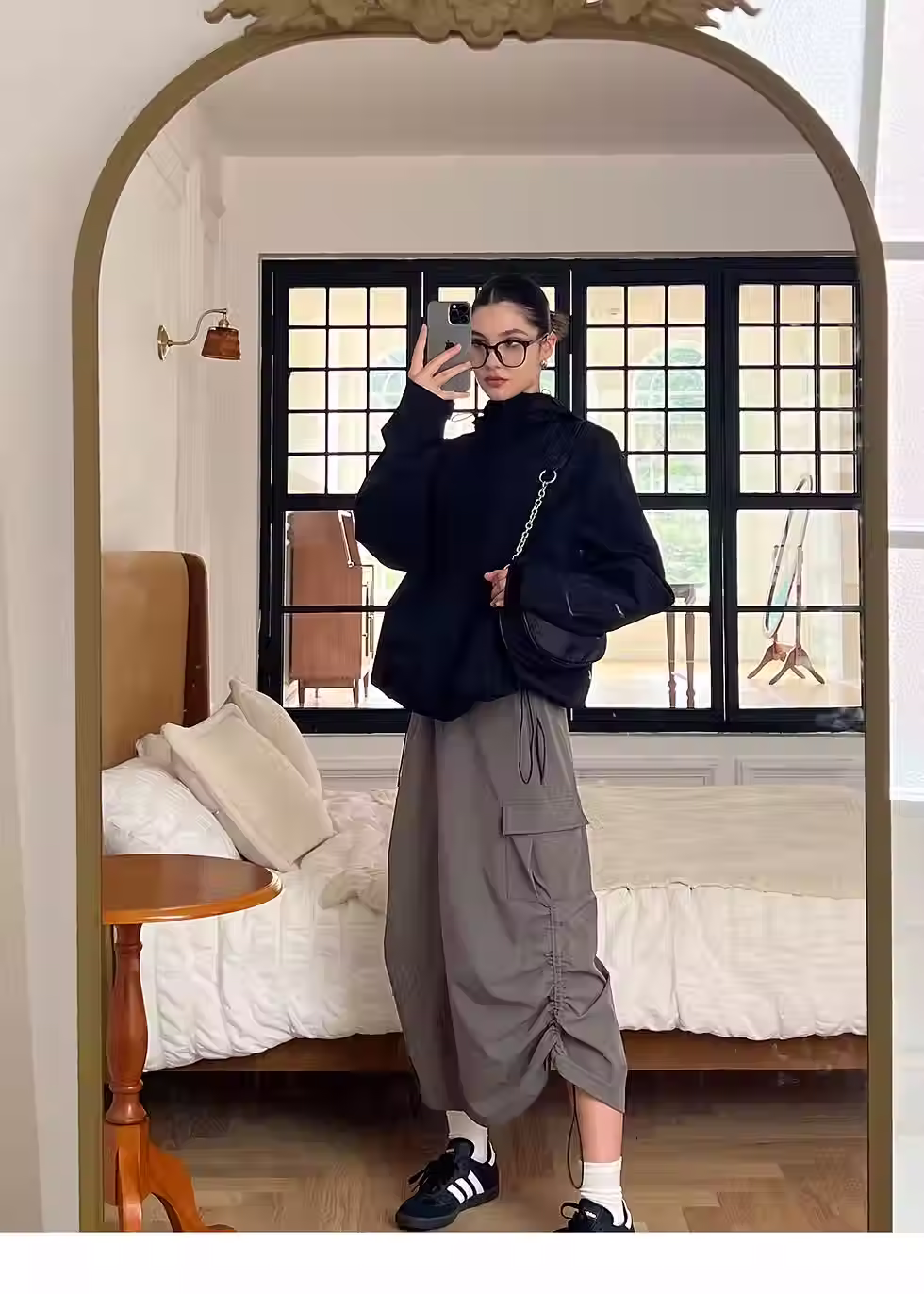 Thumbnail: Oversized Hooded Windbreaker