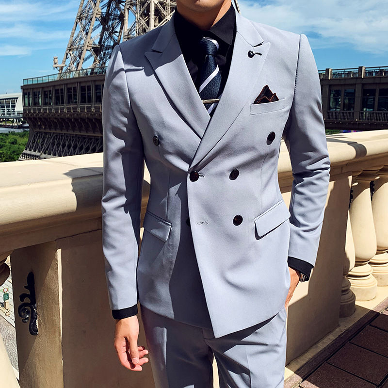 Thumbnail: Business Slim Three-piece Suit