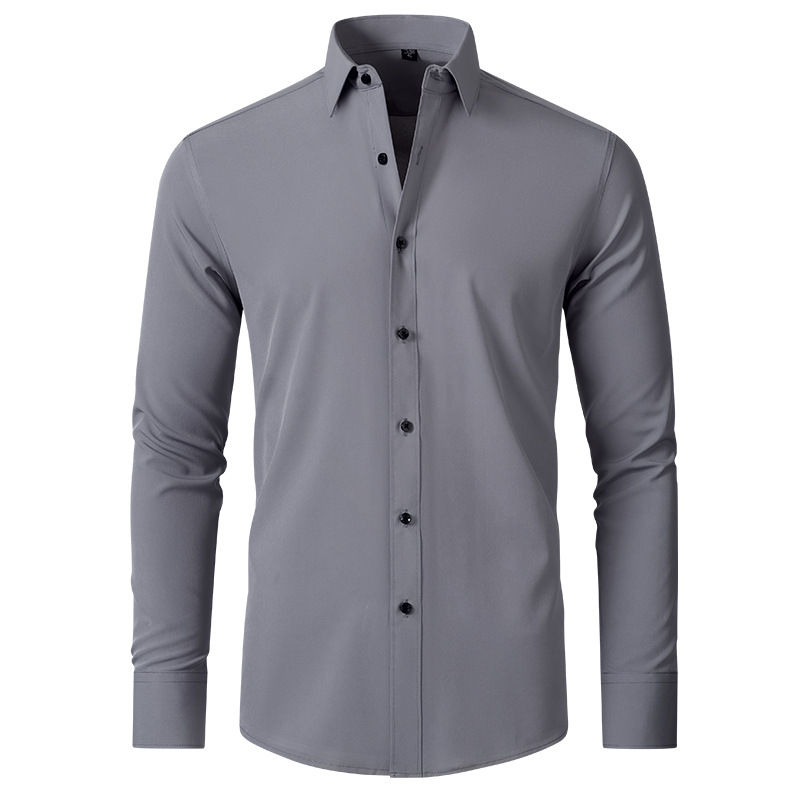 Thumbnail: Slim Fit Long Sleeve Business Shirt