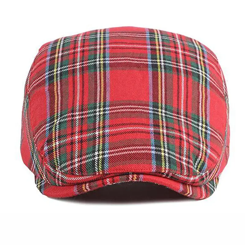 Thumbnail: L’Héritage Artisanal – Spring & Summer Plaid Tie-Dye Beret
