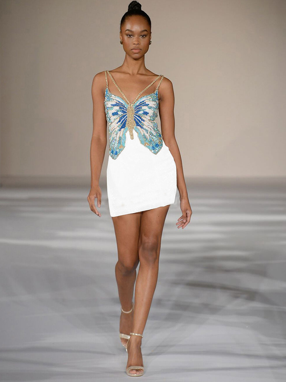 Thumbnail: Butterfly Diamond Mini Dress
