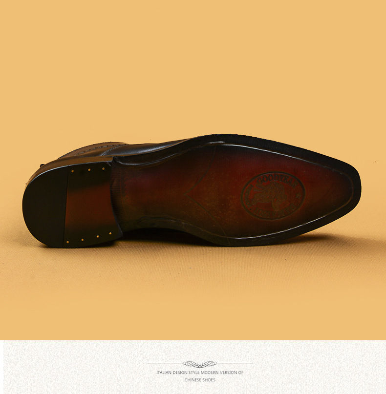 Thumbnail: Heritage Meridian – Imperial British Burnished Handmade Boots