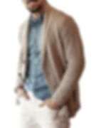 Imperial Kinetic – Cable-Knit Lapel Cardigan