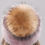 Thumbnail: Luxe Angola Rabbit Fur Bonnet