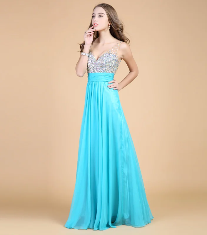 Elegant Chiffon Evening Dress - Graceful and Stylish for Special Events