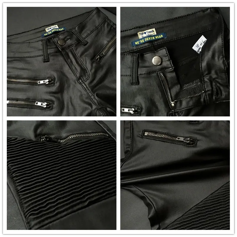 Thumbnail: The Eco-Sovereign – Mid to High-Waisted Structural Eco-Leather Leggings