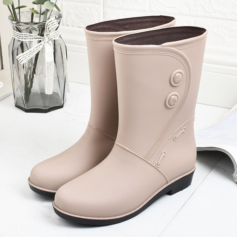 Thumbnail: The Aqua-Comfort – Velvet Padded Rain Boots