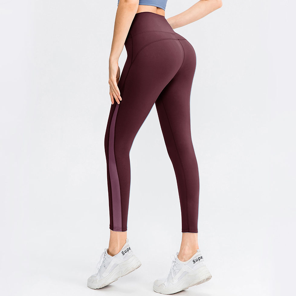 Thumbnail: Metropolitan Kinetic – Artisan Mesh Waist Yoga Performance Leggings