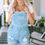 Thumbnail: Sky Blue Summer Chic Strap Jumpsuit