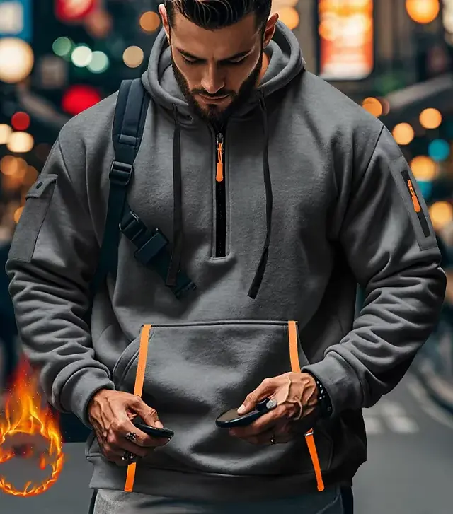 Cozy Winter Hoodies for Men - Furry & Stylish
